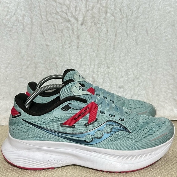 Saucony Womens Guide 16 Mineral Rose Running Athletic Sneakers Shoes SZ US 7 - Picture 1 of 11